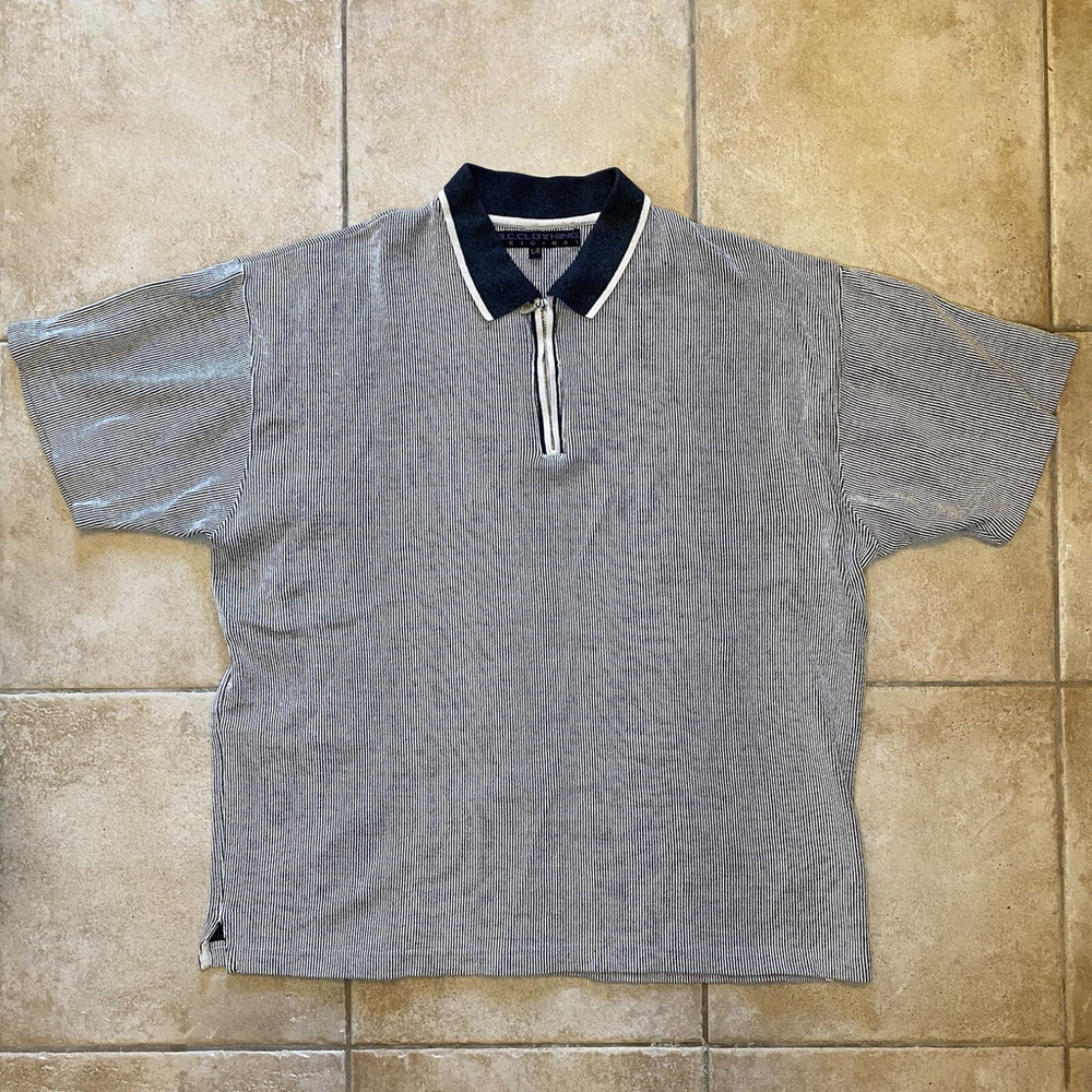 B.C.Clothing Original Men Grey Top Vintage 90s Size L